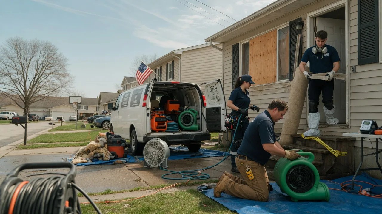 Water Damage Restoration in Henlawson, WV near me